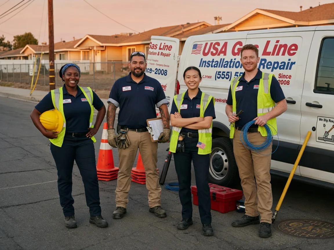 Gas Line Installation company in Brookshire, TX
